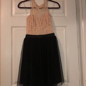 ModCloth Lace/Chiffon Dress